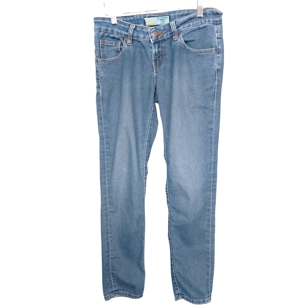 Lois Made in Spain  Light Blue Straight Leg Jeans size 28” waist EUC